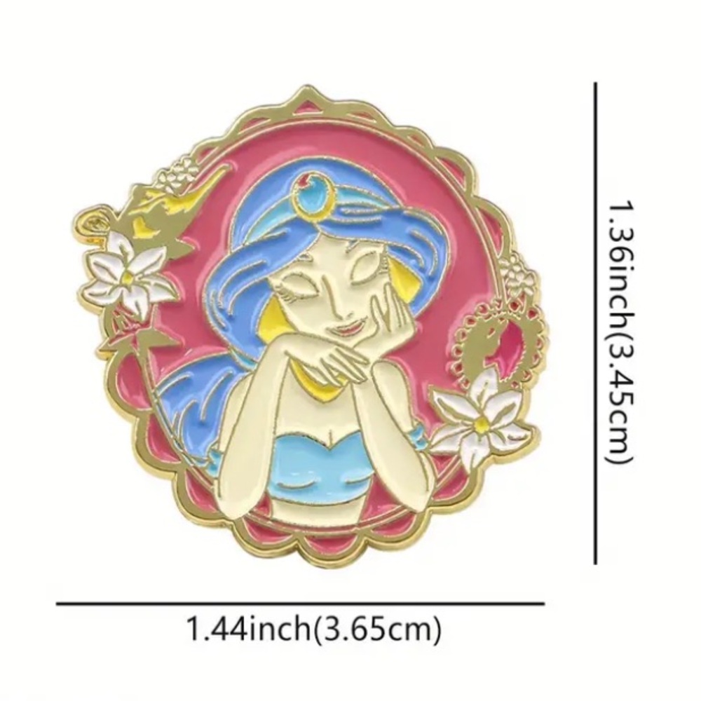 Princess Jasmine Pin - Picture 4 of 4